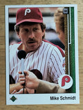 1989 Upper Deck #406 Mike Schmidt