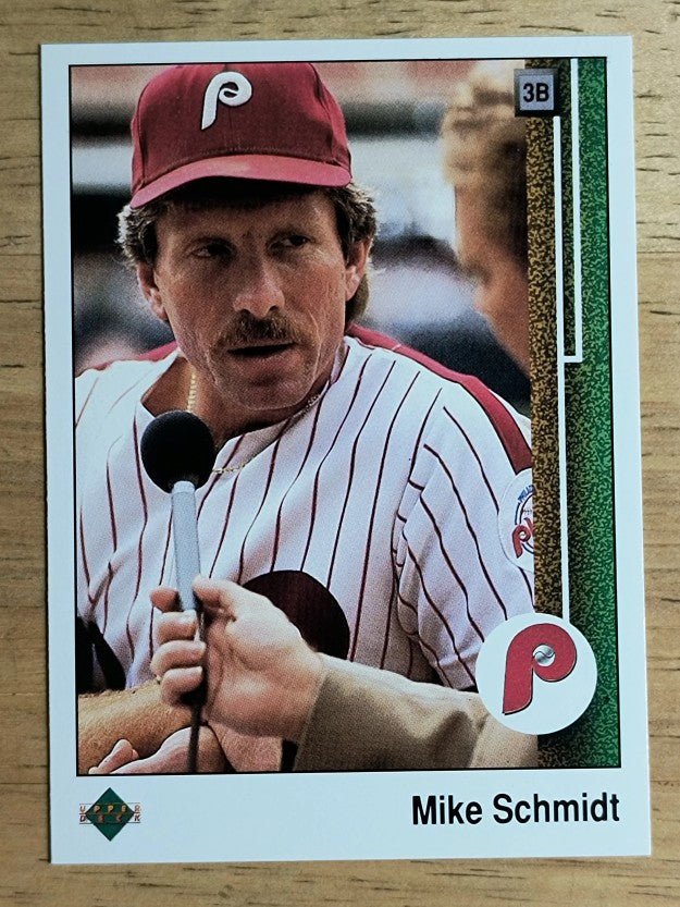 1989 Upper Deck #406 Mike Schmidt