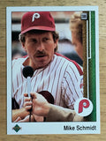 1989 Upper Deck #406 Mike Schmidt