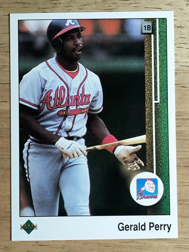 1989 Upper Deck #431 Gerald Perry