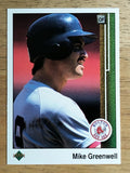 1989 Upper Deck #432 Mike Greenwell
