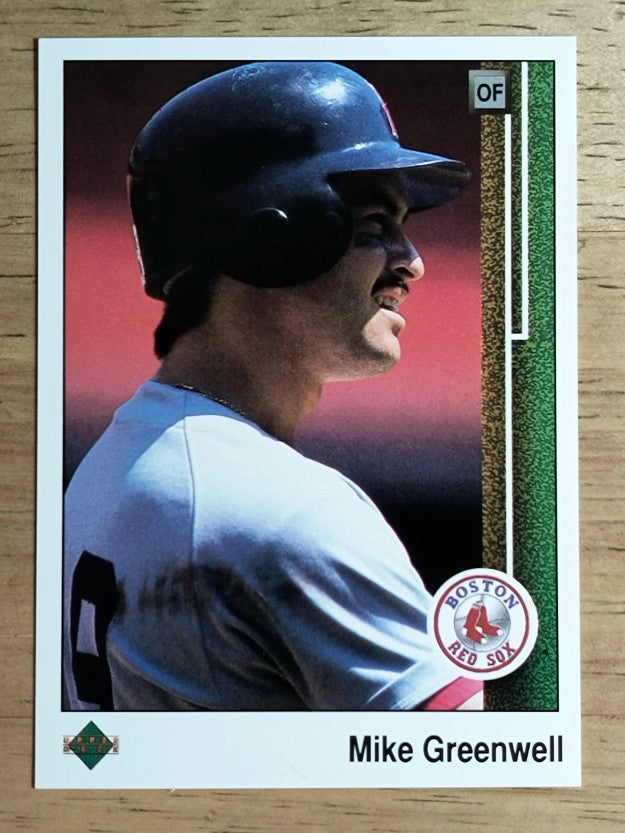 1989 Upper Deck #432 Mike Greenwell