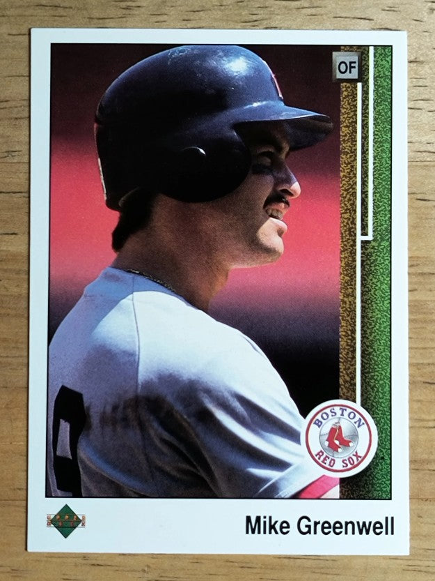 1989 Upper Deck #432 Mike Greenwell