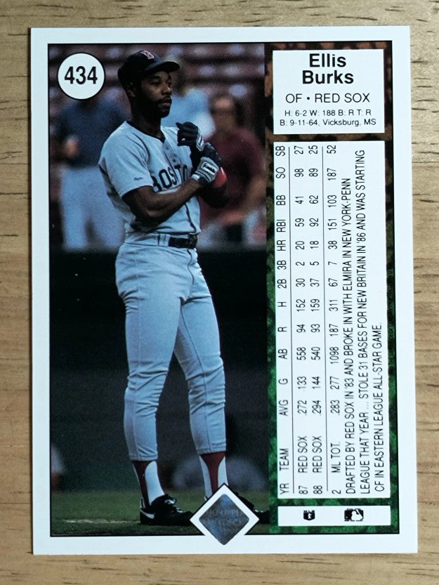 1989 Upper Deck #434 Ellis Burks