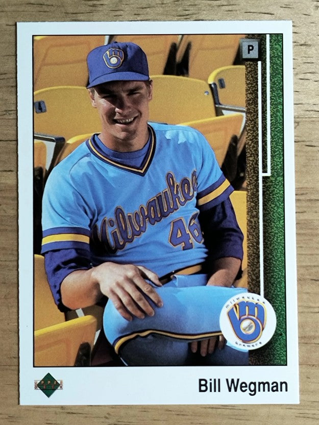 1989 Upper Deck #445 Bill Wegman