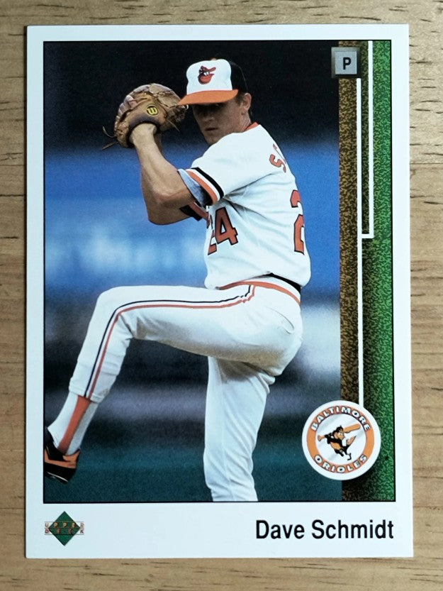 1989 Upper Deck #447 Dave Schmidt