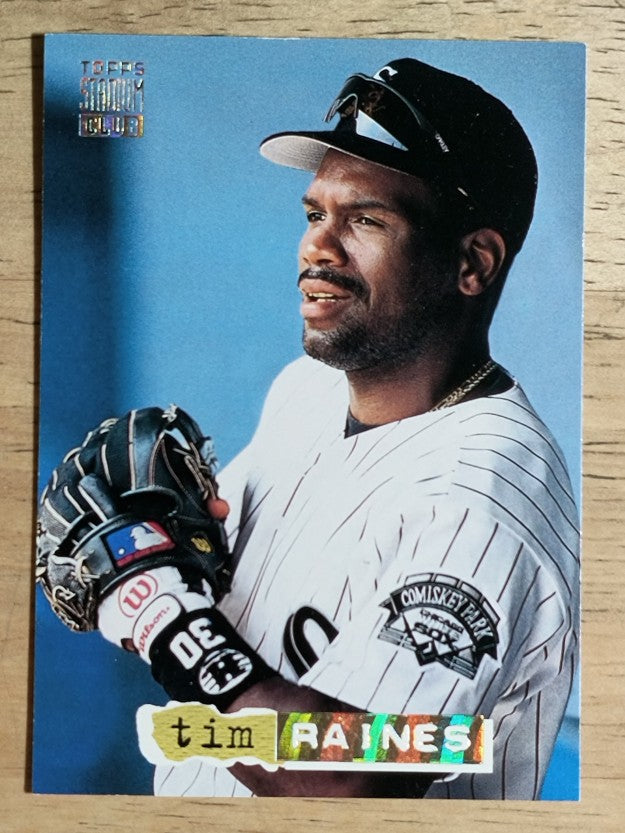 1994 Stadium Club Golden Rainbow #350 Tim Raines