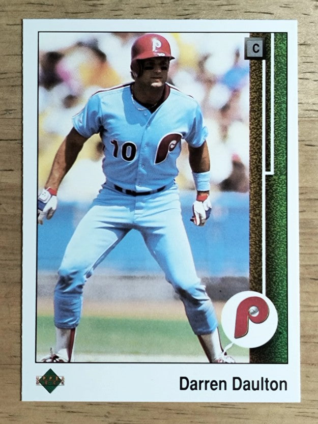 1989 Upper Deck #448 Darren Daulton