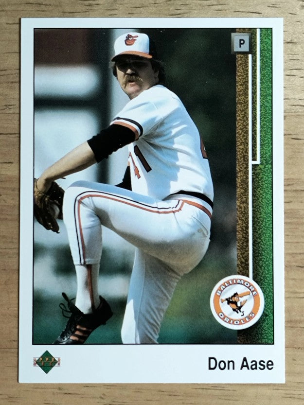1989 Upper Deck #450 Don Aase