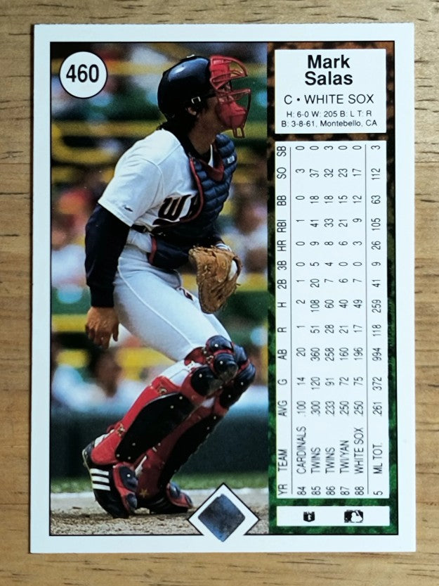 1989 Upper Deck #460 Mark Salas