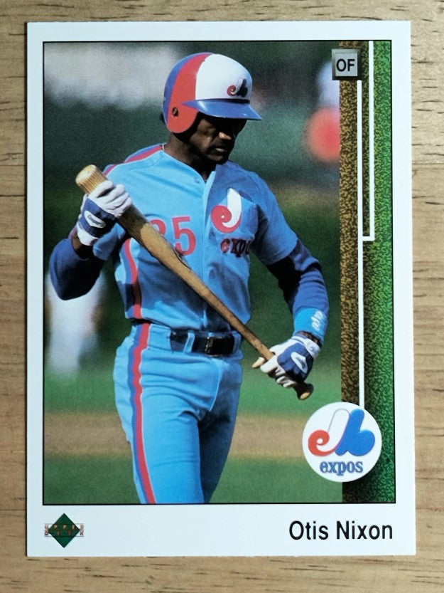 1989 Upper Deck #480 Otis Nixon