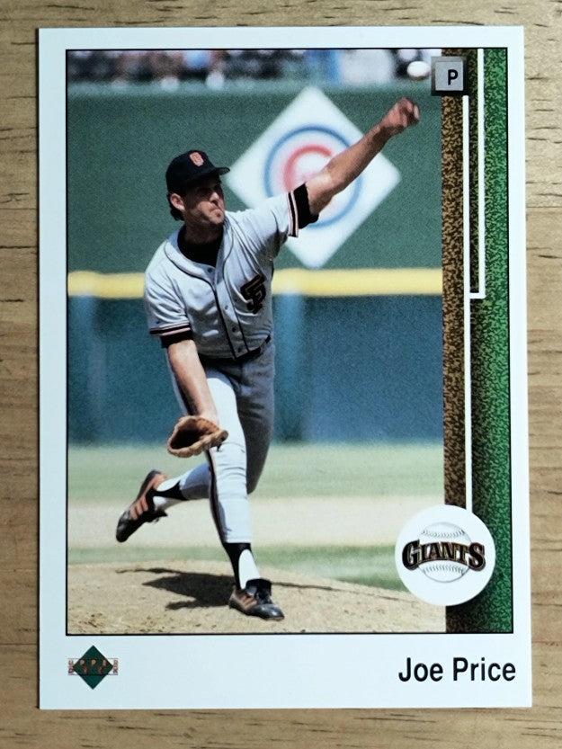 1989 Upper Deck #505 Joe Price