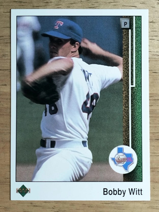 1989 Upper Deck #557 Bobby Witt