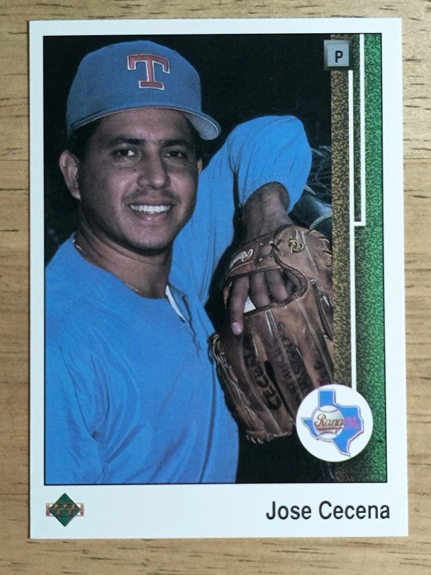 1989 Upper Deck #560 Jose Cecena