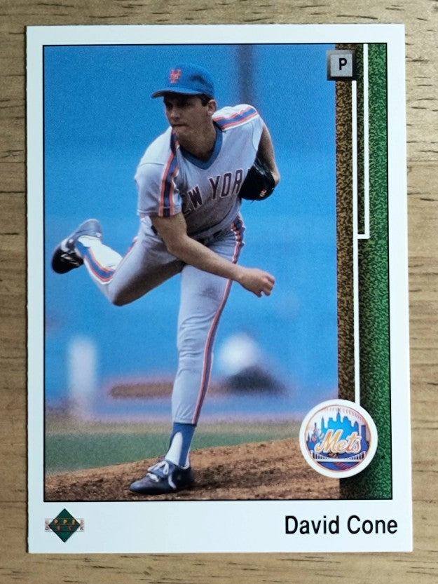 1989 Upper Deck #584 David Cone