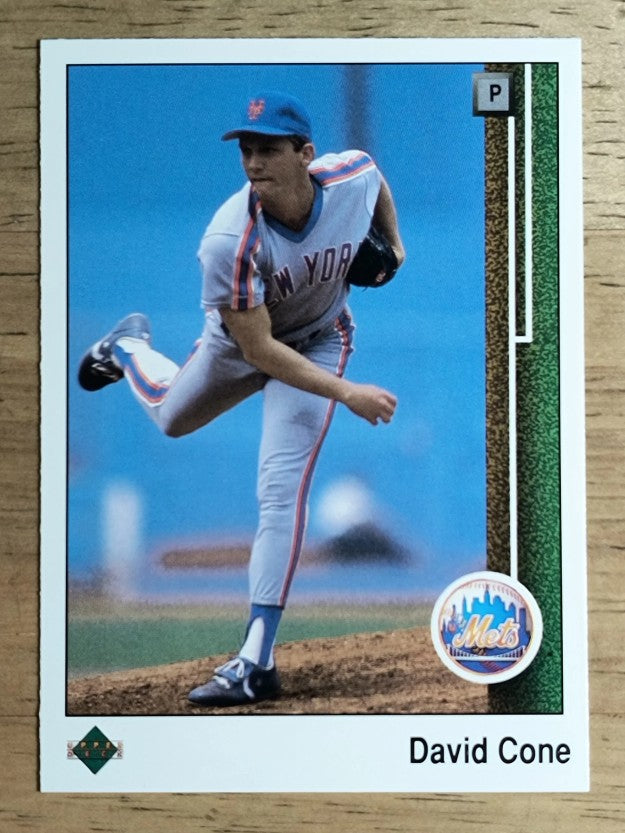 1989 Upper Deck #584 David Cone