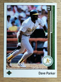 1989 Upper Deck #605 Dave Parker