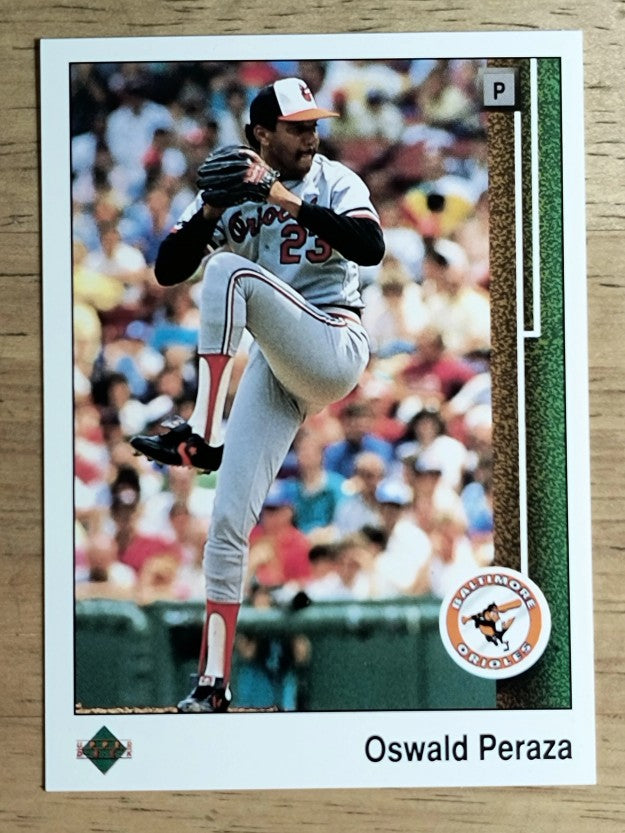 1989 Upper Deck #651 Oswald Peraza RC