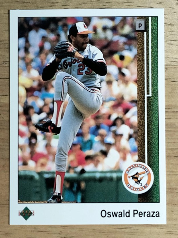 1989 Upper Deck #651 Oswald Peraza RC