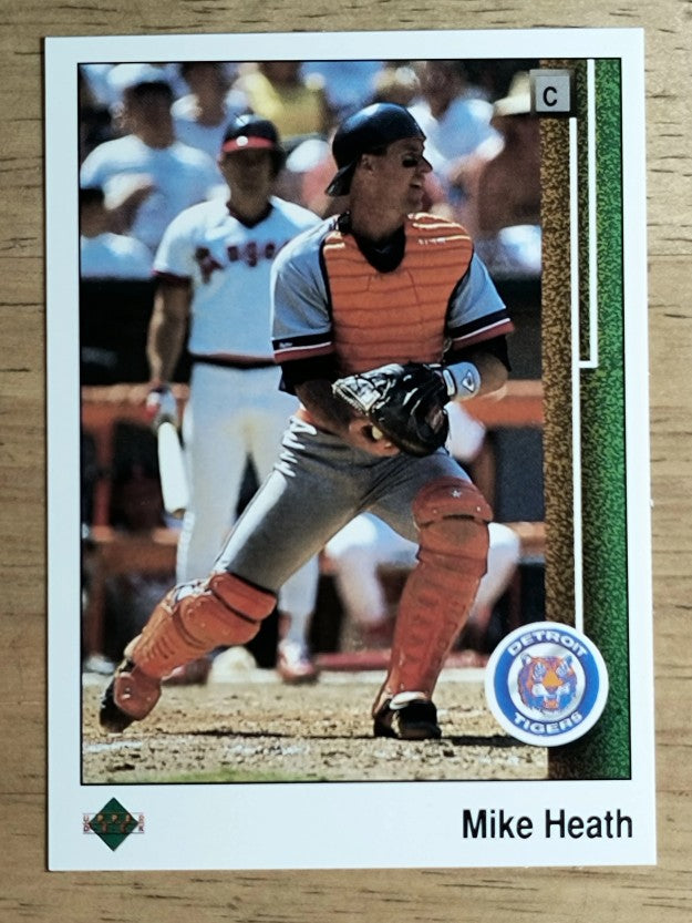 1989 Upper Deck #654 Mike Heath