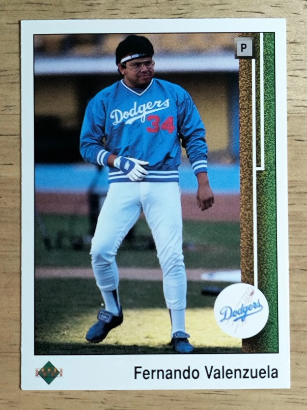 1989 Upper Deck #656 Fernando Valenzuela