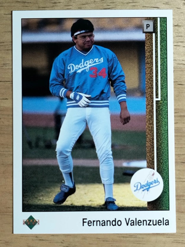 1989 Upper Deck #656 Fernando Valenzuela