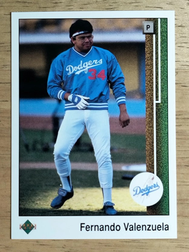 1989 Upper Deck #656 Fernando Valenzuela