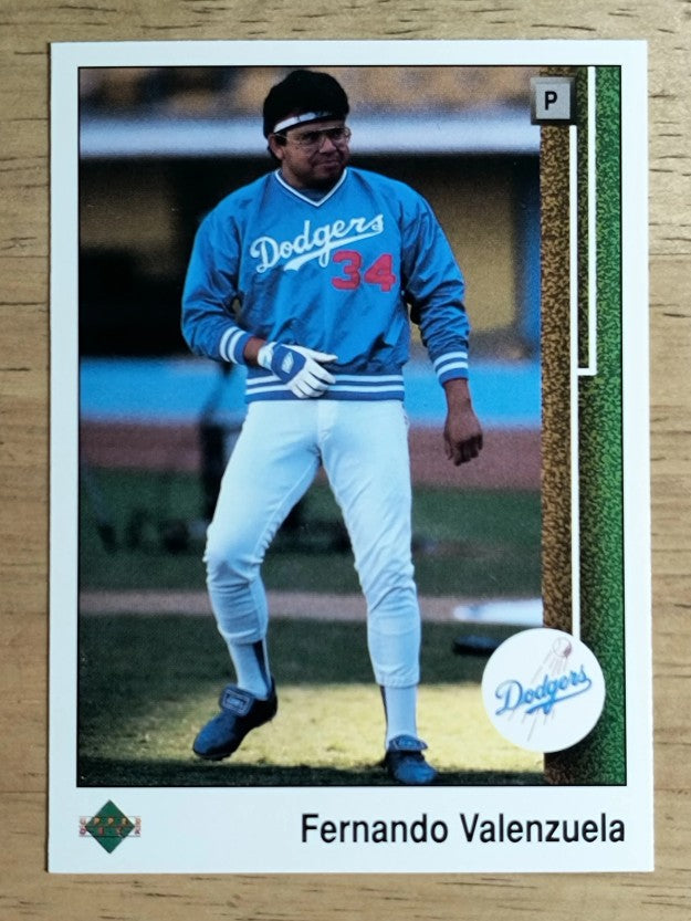 1989 Upper Deck #656 Fernando Valenzuela