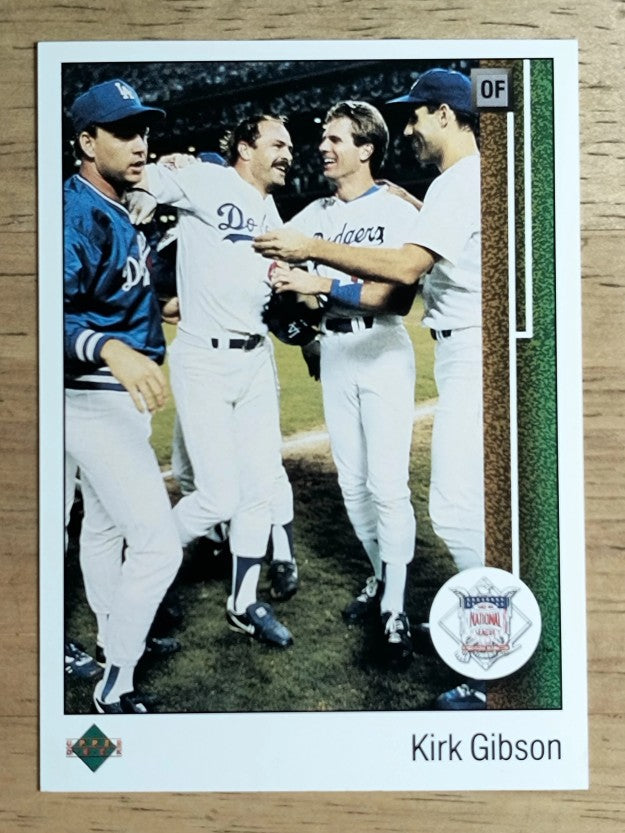 1989 Upper Deck #662 Kirk Gibson NL MVP