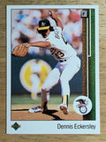 1989 Upper Deck #664 Dennis Eckersley/ALCS MVP