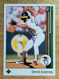 1989 Upper Deck #664 Dennis Eckersley/ALCS MVP