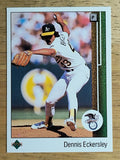 1989 Upper Deck #664 Dennis Eckersley/ALCS MVP