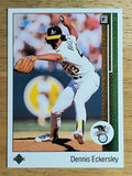 1989 Upper Deck #664 Dennis Eckersley/ALCS MVP