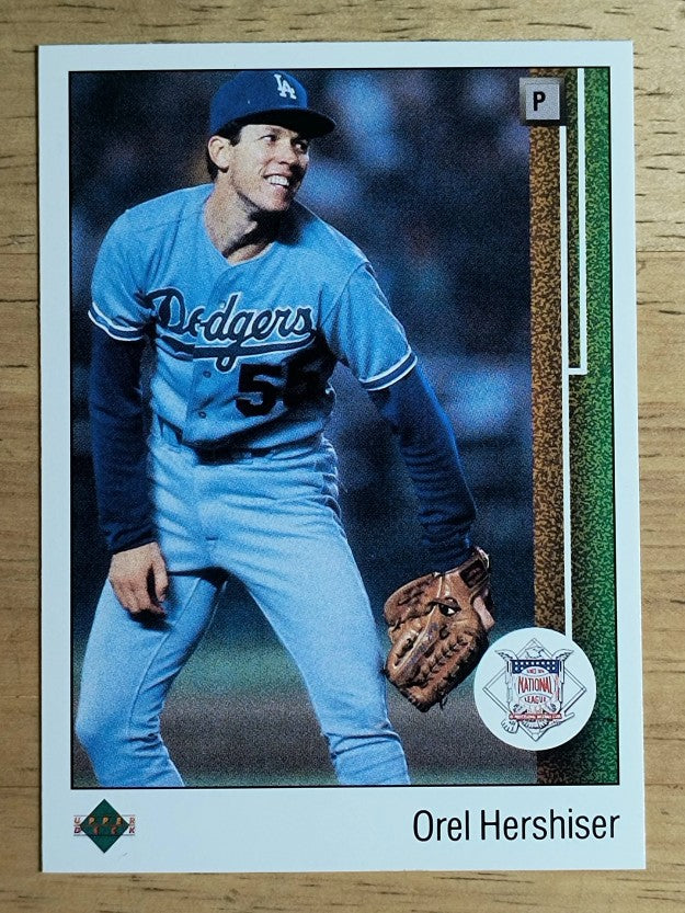 1989 Upper Deck #665 Orel Hershiser/NLCS MVP