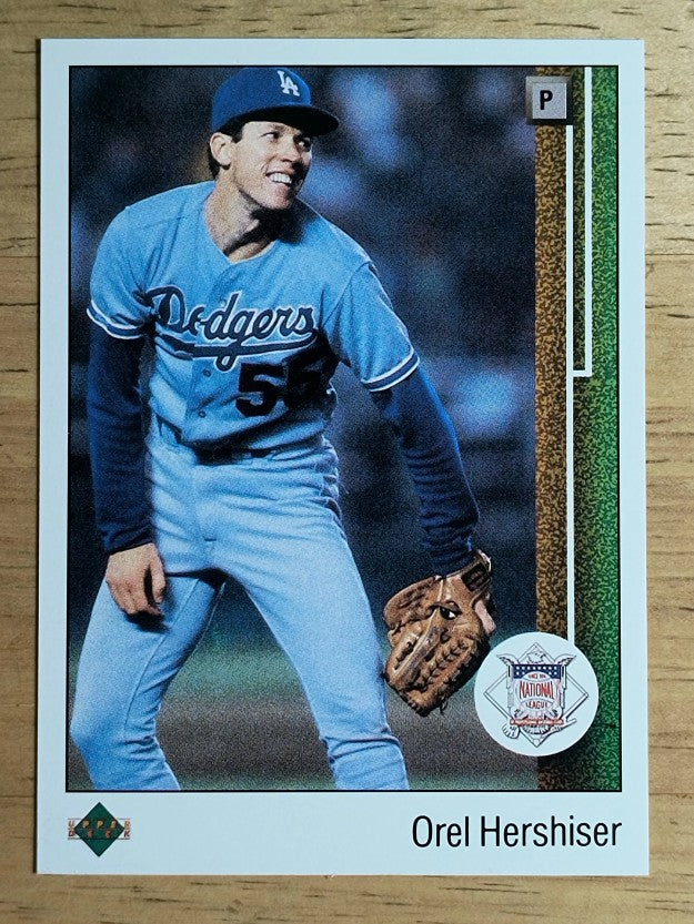 1989 Upper Deck #665 Orel Hershiser/NLCS MVP
