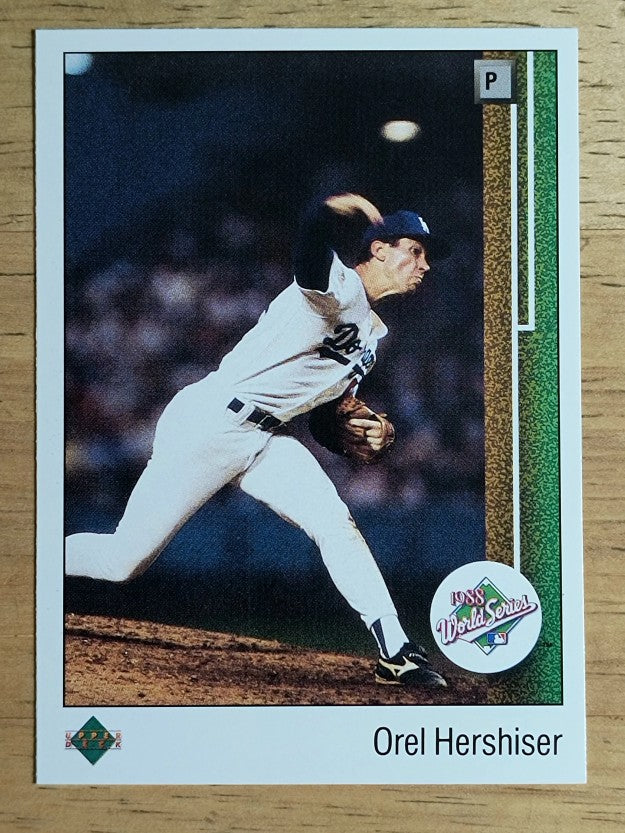 1989 Upper Deck #667 Orel Hershiser WS MVP