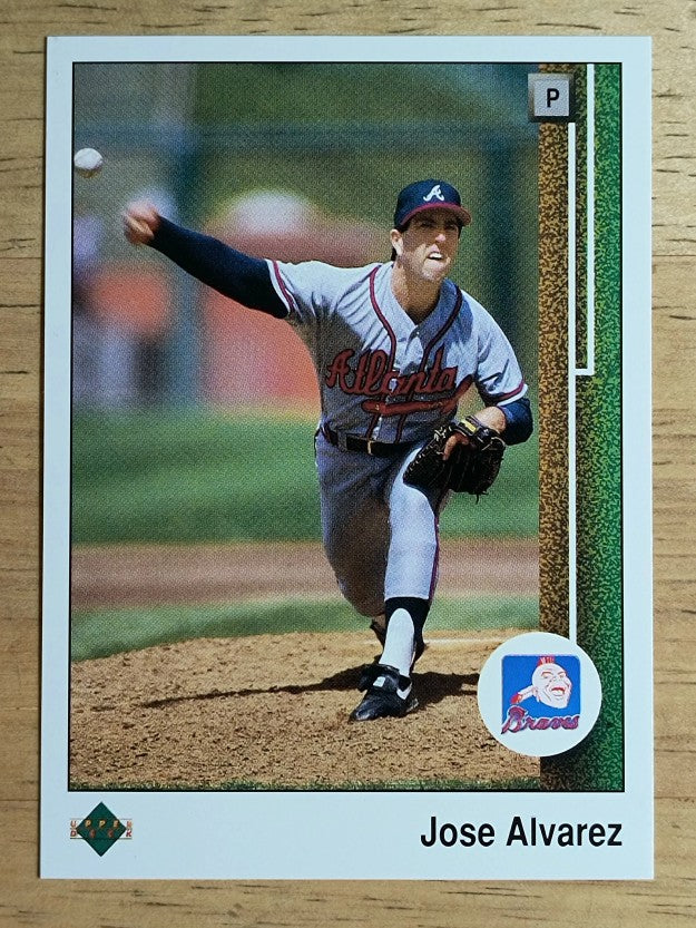 1989 Upper Deck #734 Jose Alvarez RC