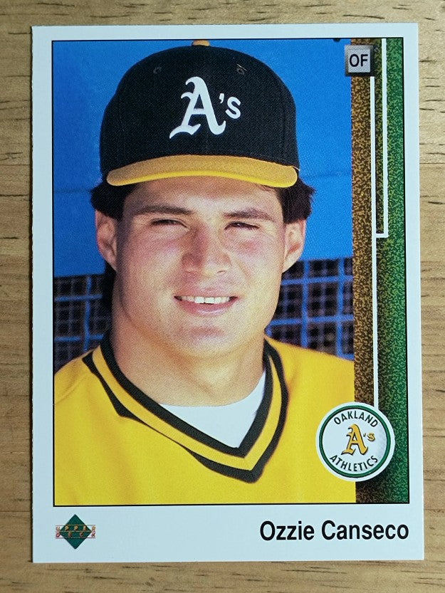 1989 Upper Deck #756 Ozzie Canseco