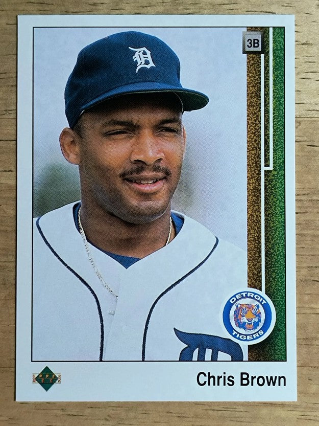 1989 Upper Deck #784 Chris Brown