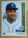 1989 Upper Deck #784 Chris Brown
