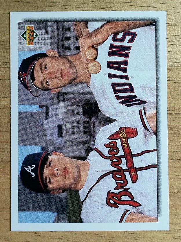 1992 Upper Deck #1 Jim Thome/Ryan Klesko CL
