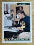 1992 Upper Deck #78 Jim Abbott/Stay In School