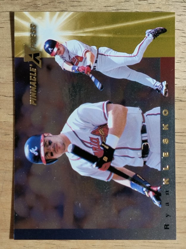 1997 Pinnacle X-Press Men of Summer #92 Ryan Klesko