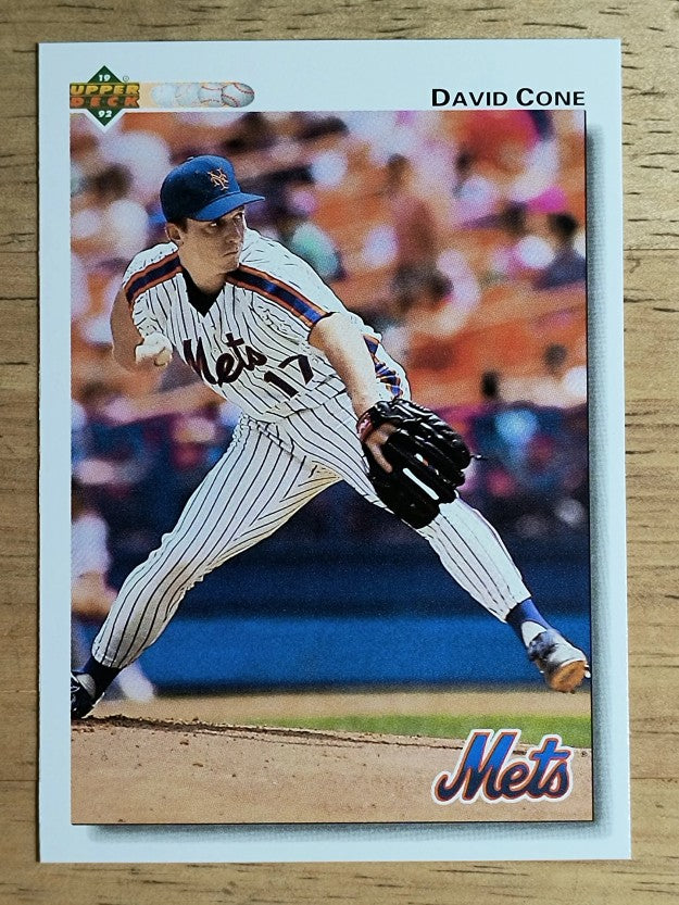 1992 Upper Deck #364 David Cone