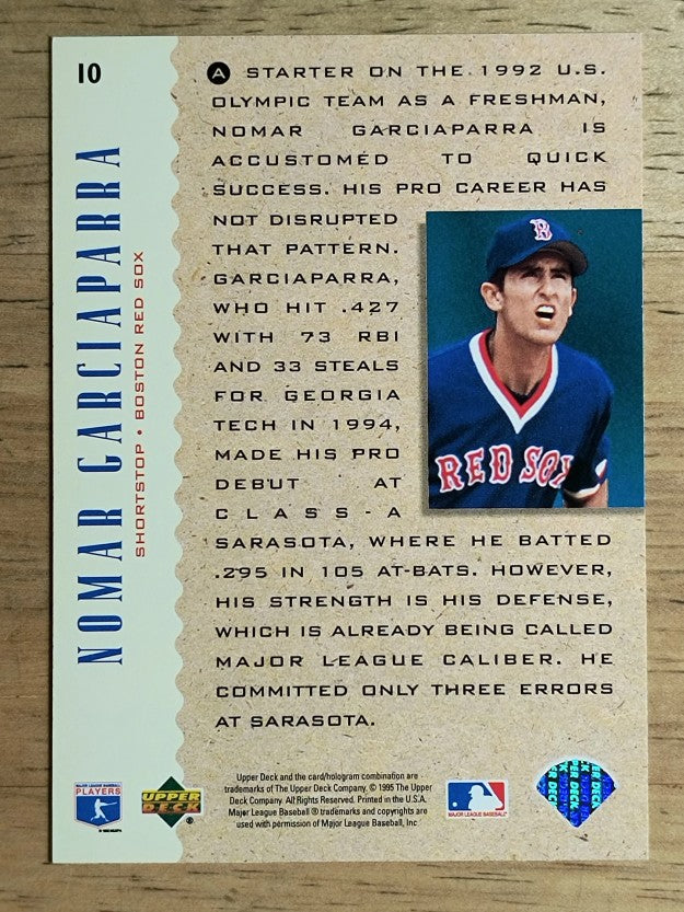 1995 Upper Deck #10 Nomar Garciaparra