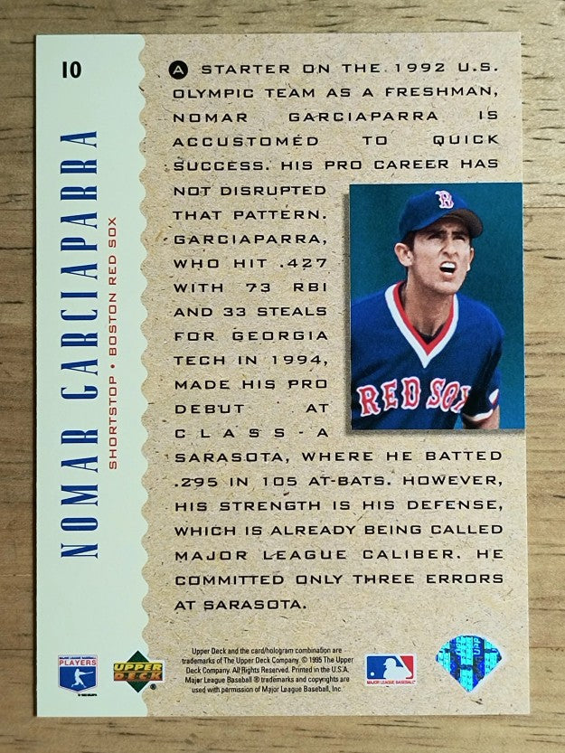 1995 Upper Deck #10 Nomar Garciaparra