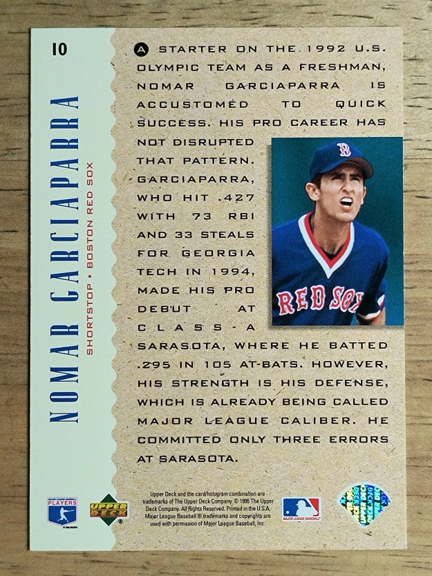 1995 Upper Deck #10 Nomar Garciaparra