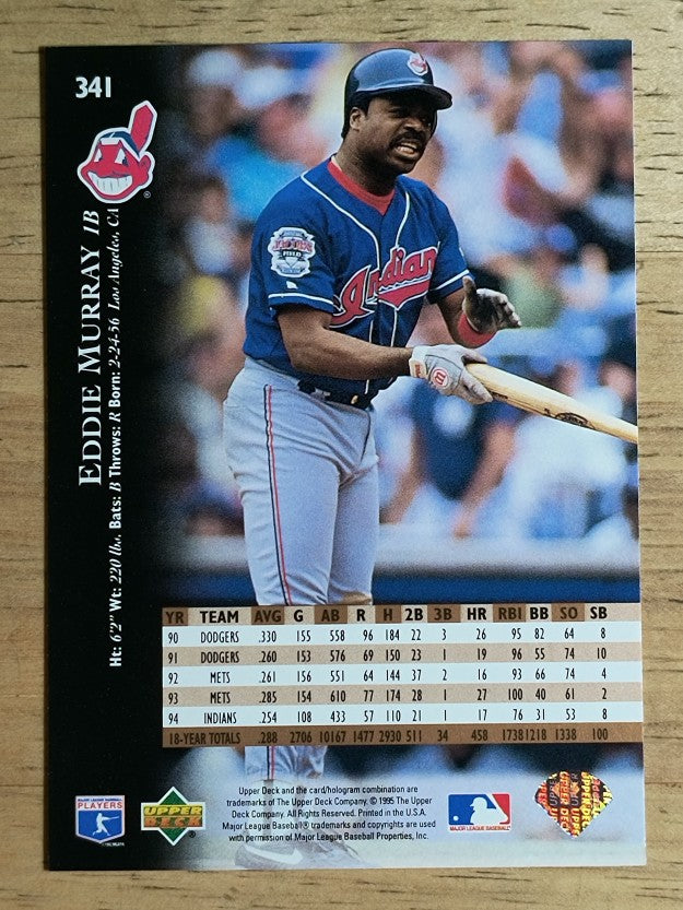 1995 Upper Deck #341 Eddie Murray