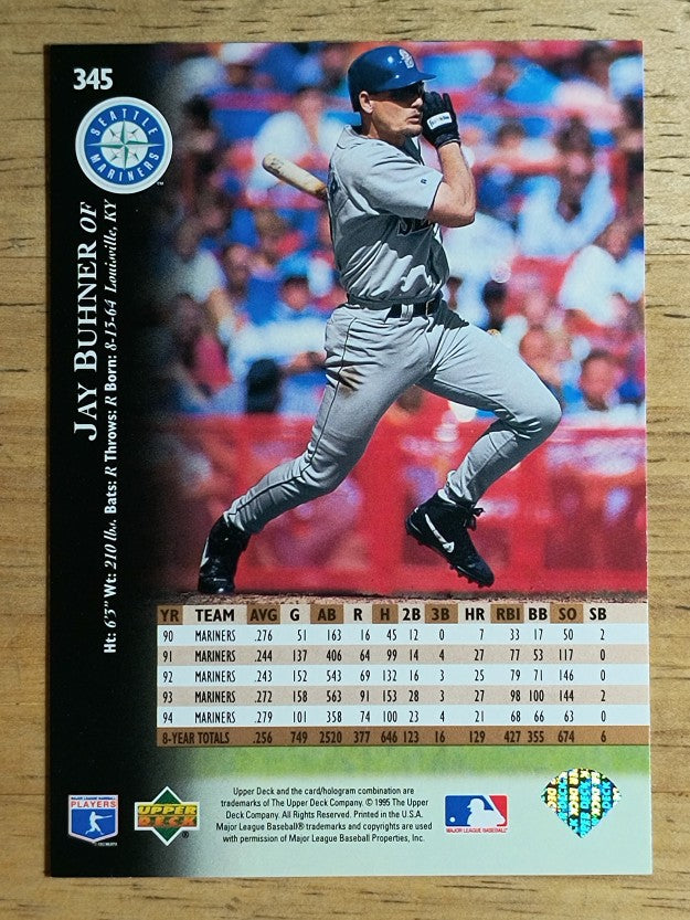 1995 Upper Deck #345 Jay Buhner