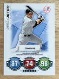 2010 Topps Update Attax Code Cards #61 Derek Jeter